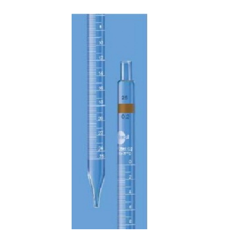 Pipettes Measuring (Mohr Type), Class B, White Marking Equipment Materials: Borosillicate Glass