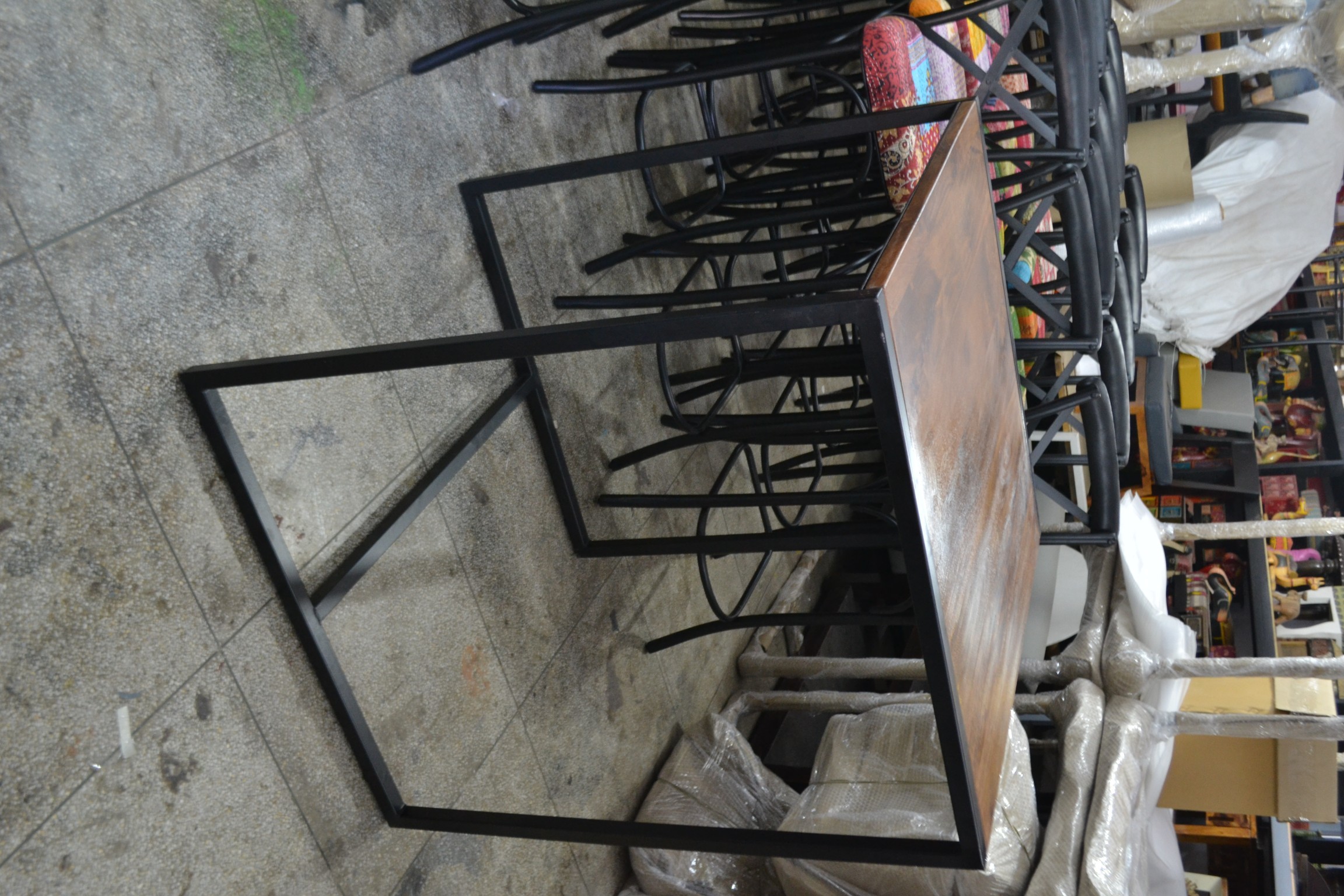 Iron Bar Table