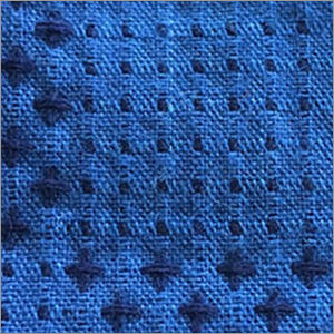 Washable Indigo Jacquard Fabric