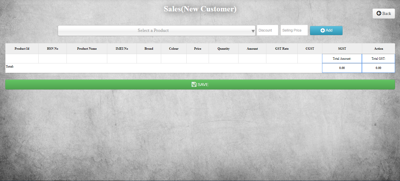 Mobile Shop Management Software