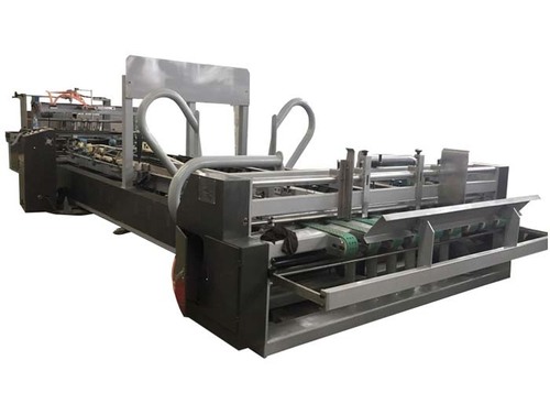 Customized Corrugated Paperboard Automatic Folder Gluer Machine For Carton Box