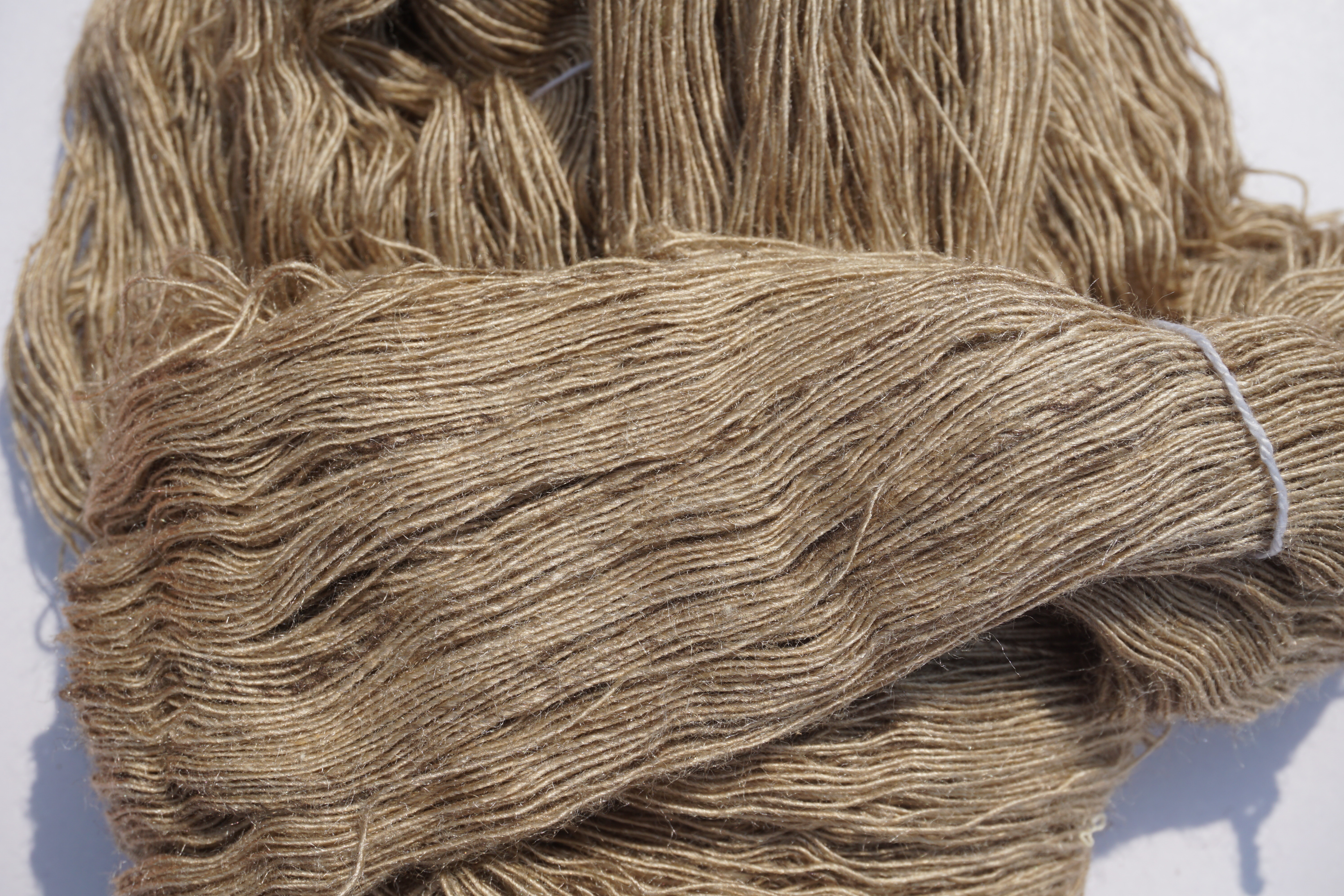 Anti-bacteria 65nm Tussah Silk Yarn