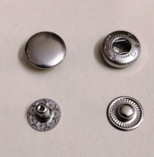 Gunmetal Vt5 Spring Snap Button
