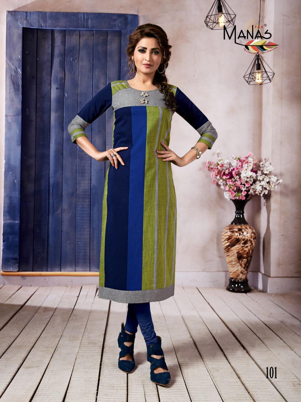 Ladies Kurti - Primmum Handloom Cotton, Size M(38)-xxl(44), Mix Color, 3-4th Sleeve Style, Modern Design, Ideal For Summer Wear