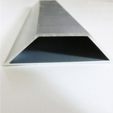 Silvery Oem Aluminum Heat Sink Bar Circular Tube Extruded Aluminum Profile