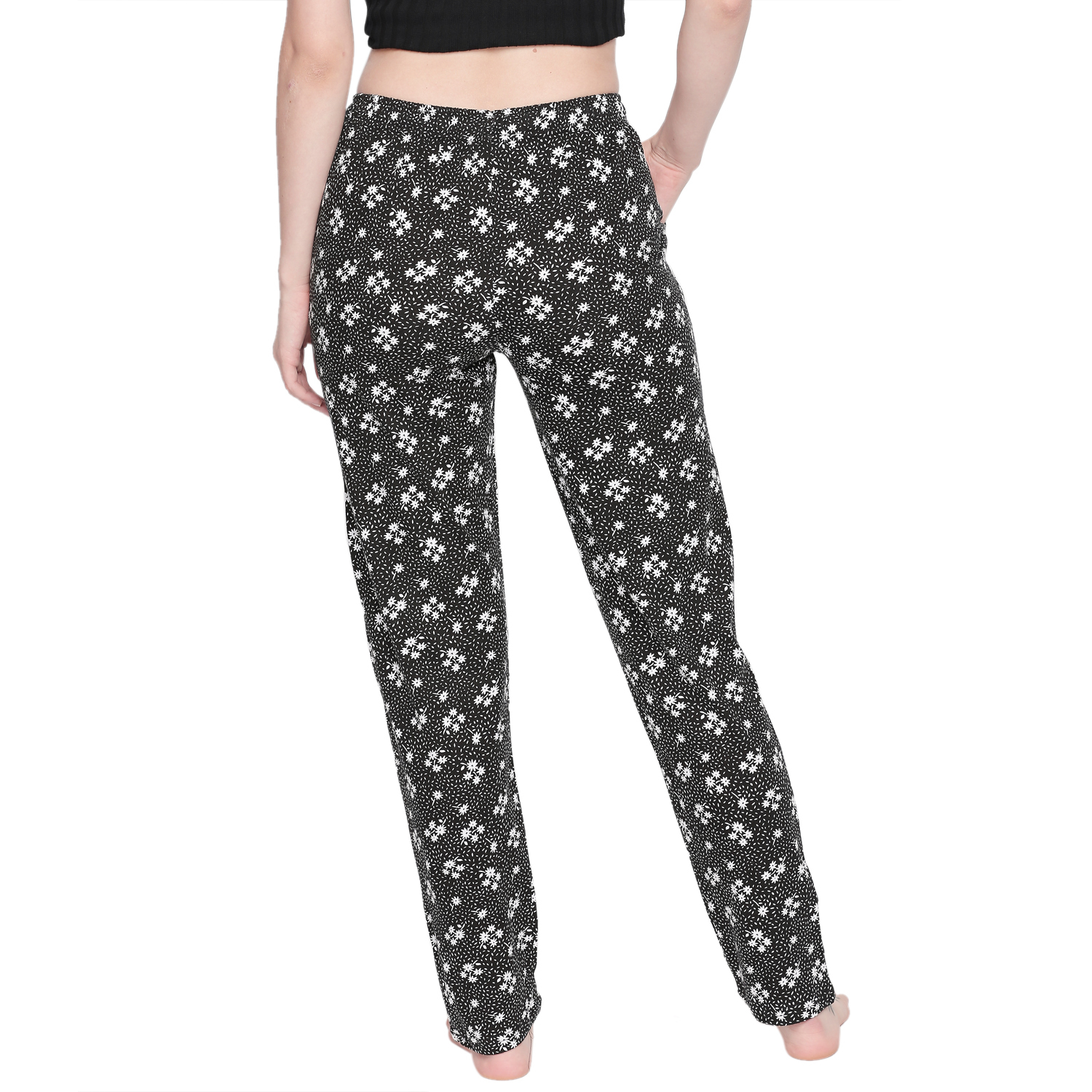 100% Pure Cotton Pyjama - Printed Trendy Design | Available In Black, Sizes S-xxl, All-season Comfort