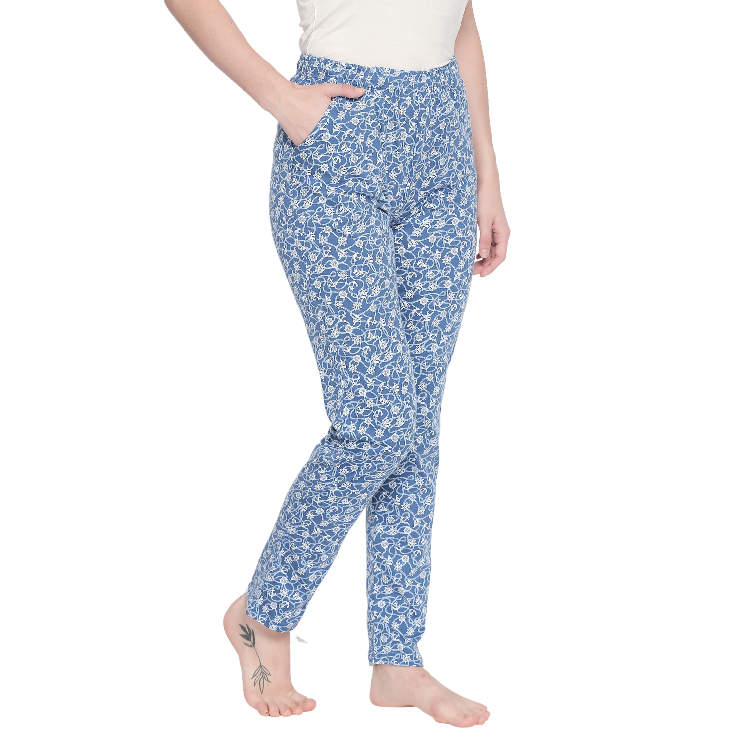 Sky Blue Ladies Pyjama
