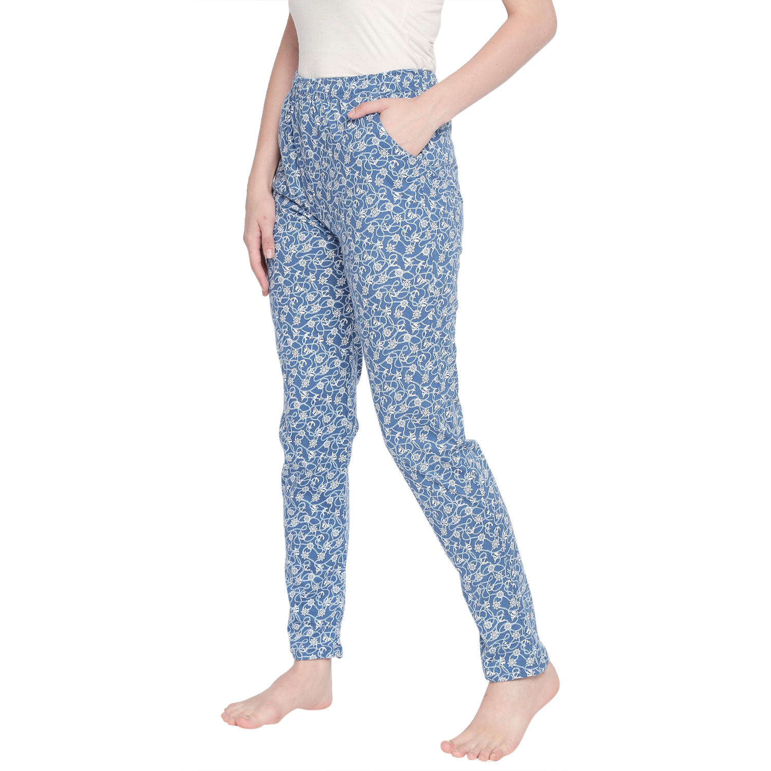 Sky Blue Ladies Pyjama