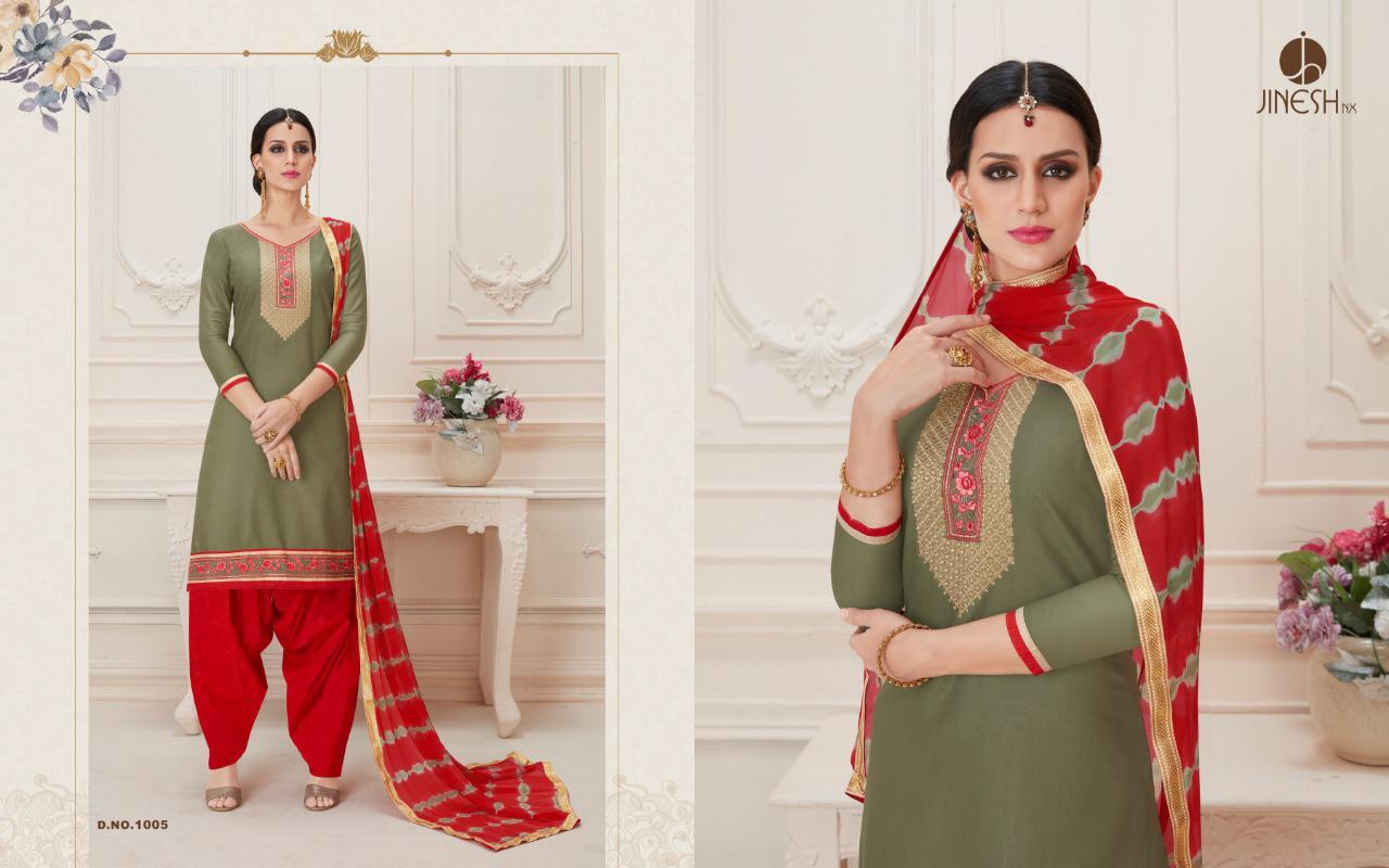 Mix Designer Heavy Embroidered Patiyala Suit