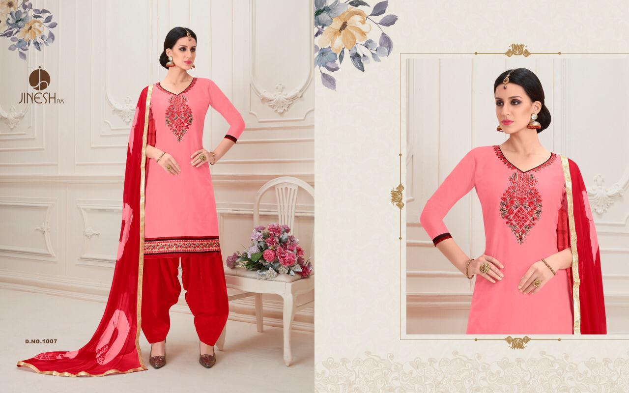 Mix Designer Heavy Embroidered Patiyala Suit