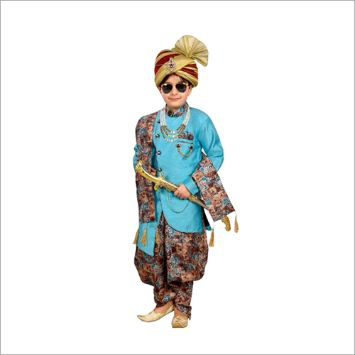 बच्चों का पारंपरिक धोती कुर्ता सेट