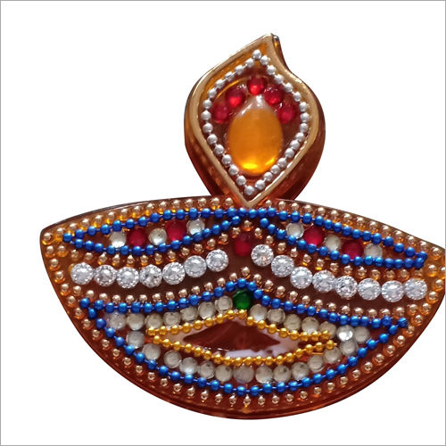 Different Color Available Diya Shape Kumkum Box