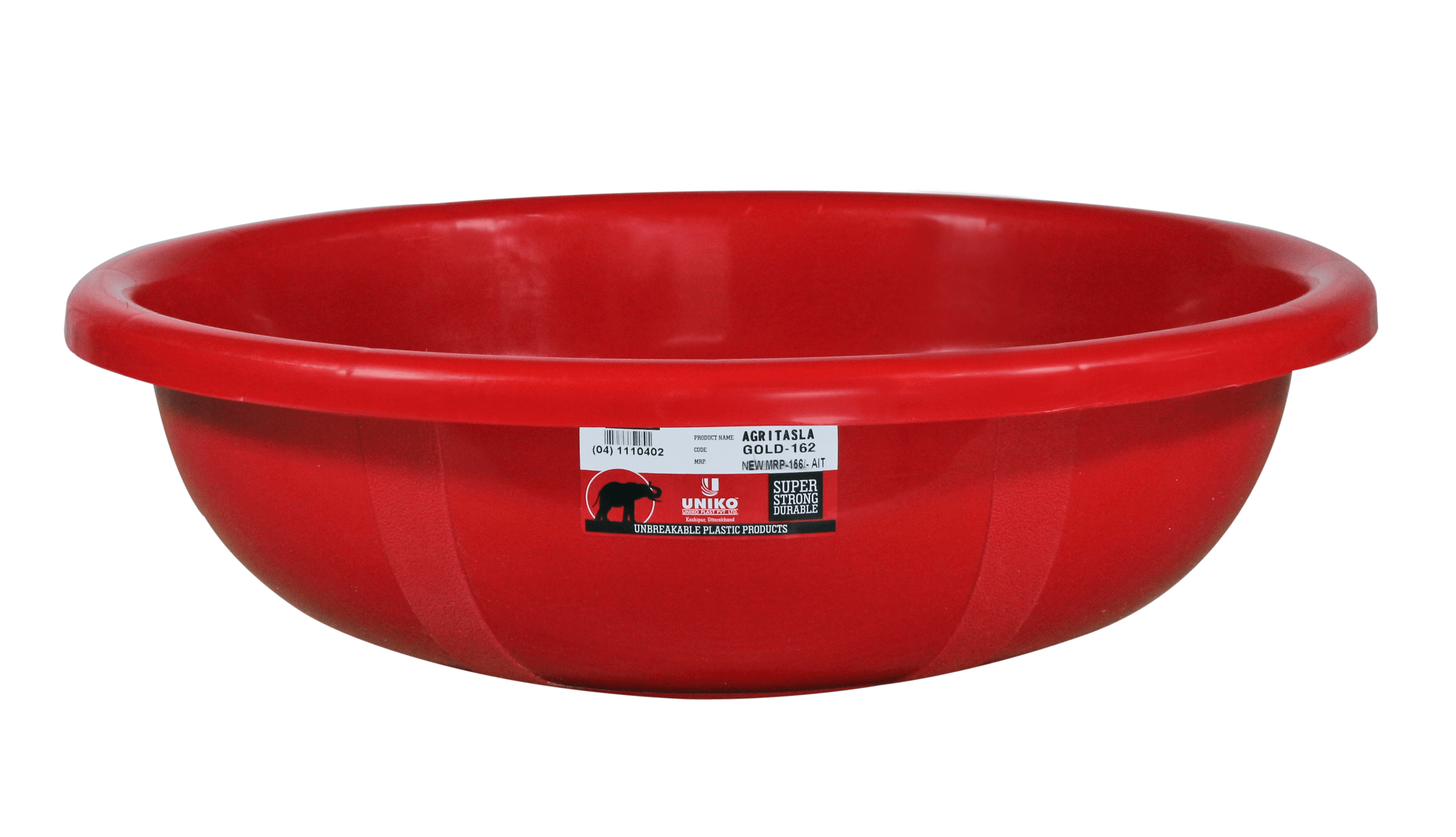 Unbreakable Plastic Tasla