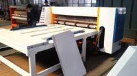 White Electric Corrugated Rotary Die Cutting Machine For Carton Box Ce Approved