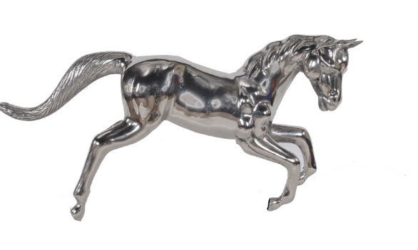 Silver & Purple Aluminum Sculptures-10
