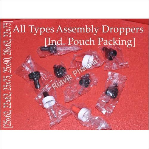 Dropper Assembly - Color: As Per Requirements