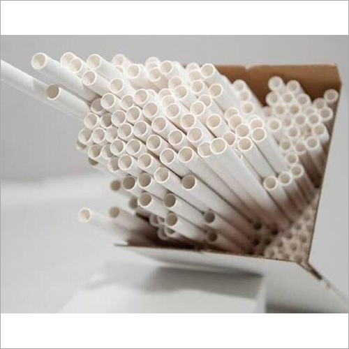 Printed Paper Straws 6mm - Food Grade Paper, Disposable, White & Color Options Available | Ideal for Drinks, Parties & Events
