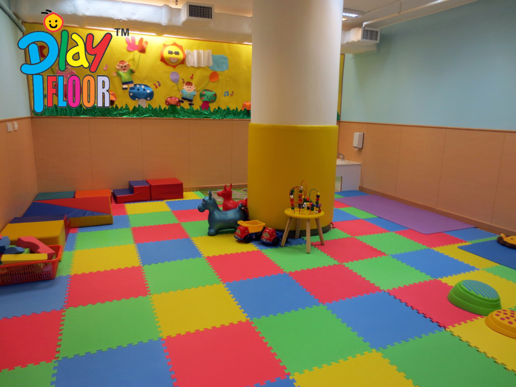 Red And Blue Eva Judo Flooring