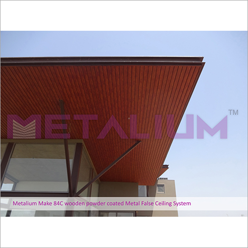 Coated Metal False Ceiling System