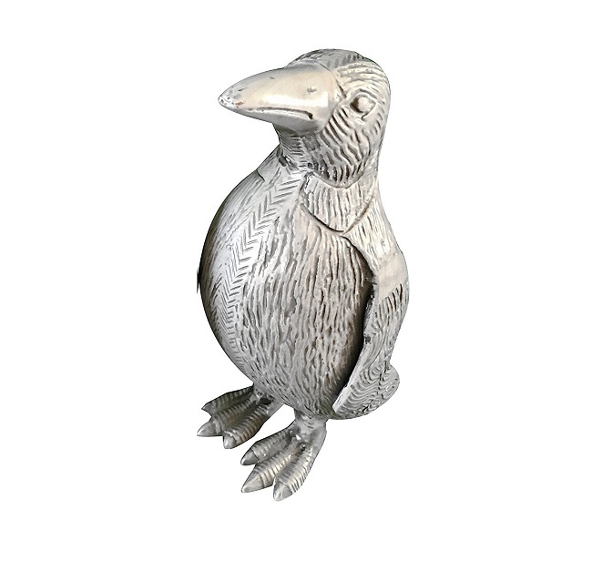 Green Aluminum Parrot Statue