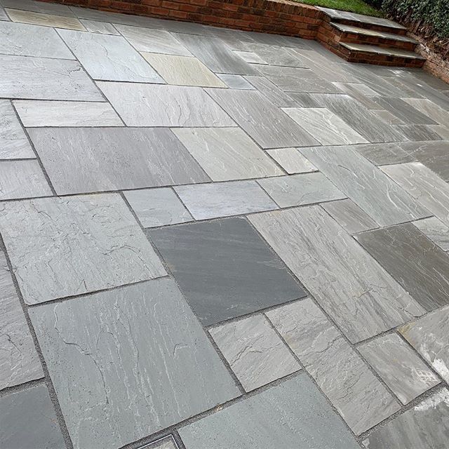 Kandla Grey Sandstone Slabs