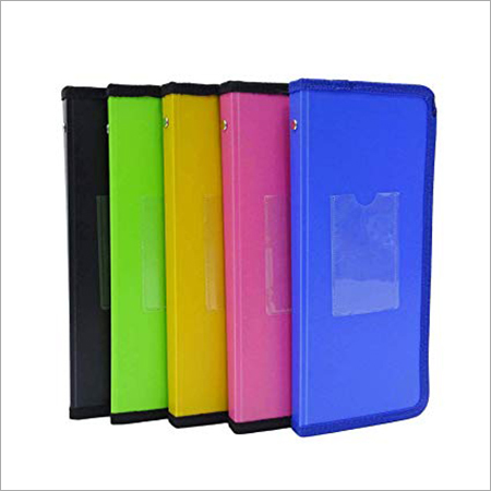 Cheque Book Folder - Plastic Material | Modern Style, Plain Design