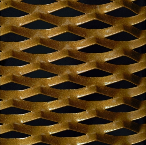 Expanded Metals - Steel & Aluminum, 0.5mm To 12mm Thickness, Maximum 300mm Height & 500mm Width, Color Coated Finishing, Durable Design For Outer Wall Facade Use