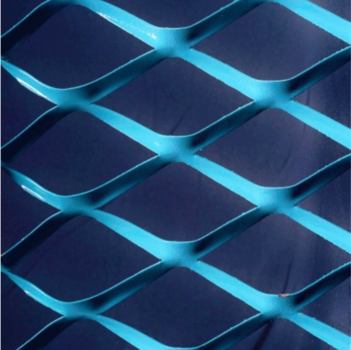 Expanded Metals - Steel & Aluminum, 0.5mm To 12mm Thickness, Maximum 300mm Height & 500mm Width, Color Coated Finishing, Durable Design For Outer Wall Facade Use