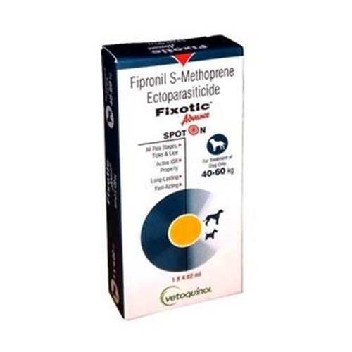 Liquid Fipronil Fixotic Spot On For Dogs Over 4.02Ml (40-60Kg)