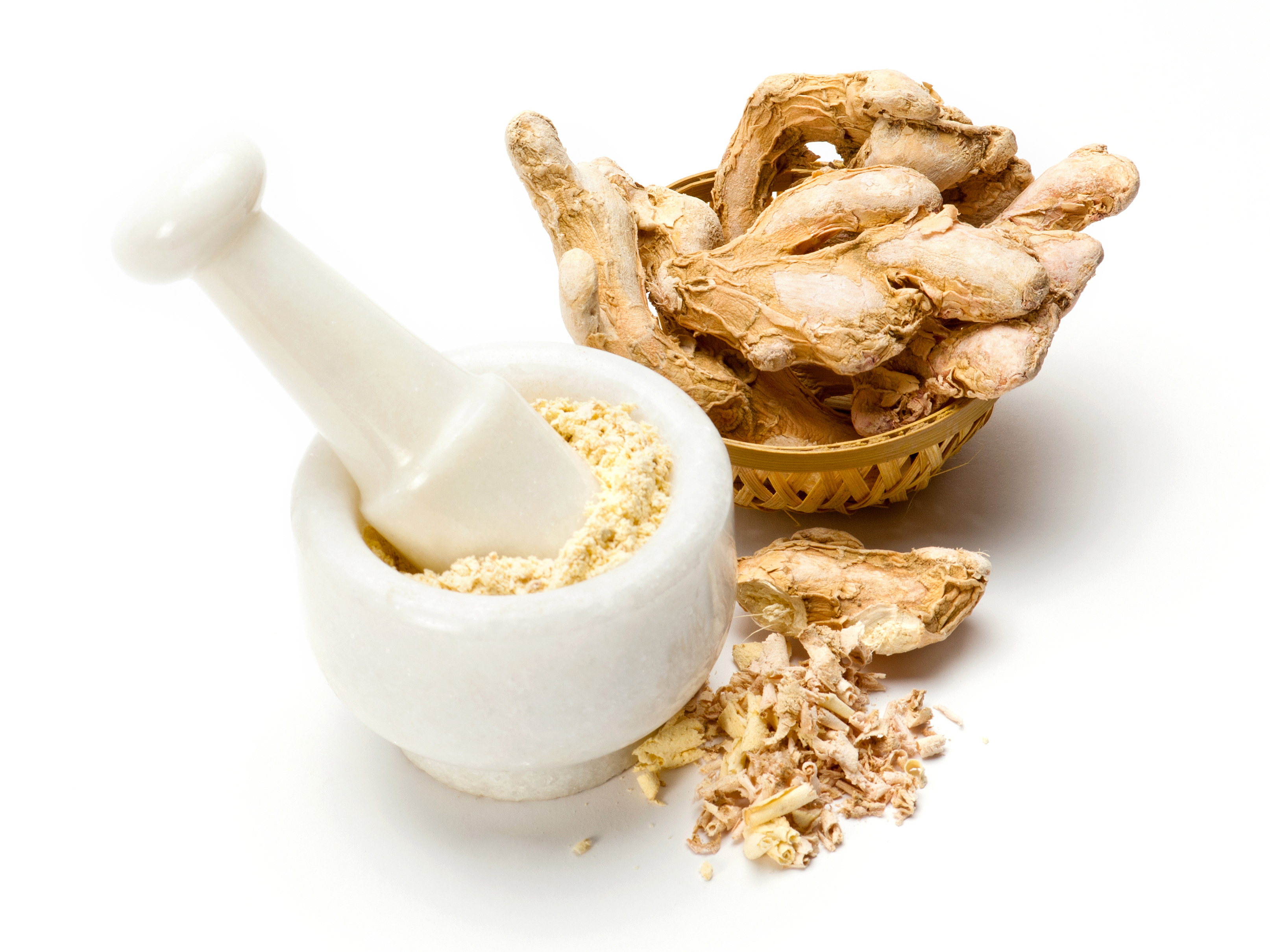 Light Brown Best Dry Ginger Spices