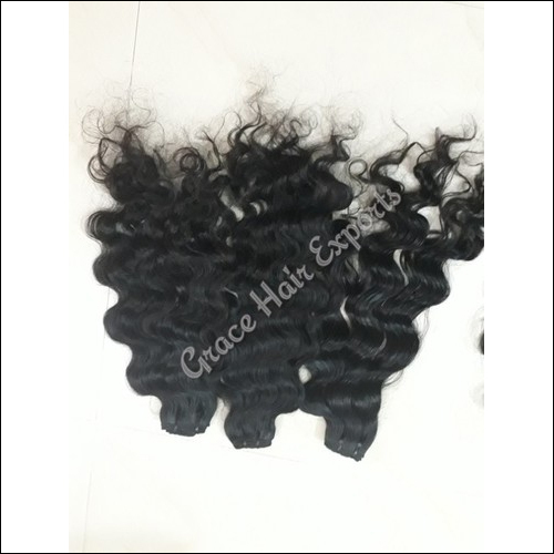 Natural Black & Brown - 613 Blonde Deep Wavy Double Weft Hair Extensions