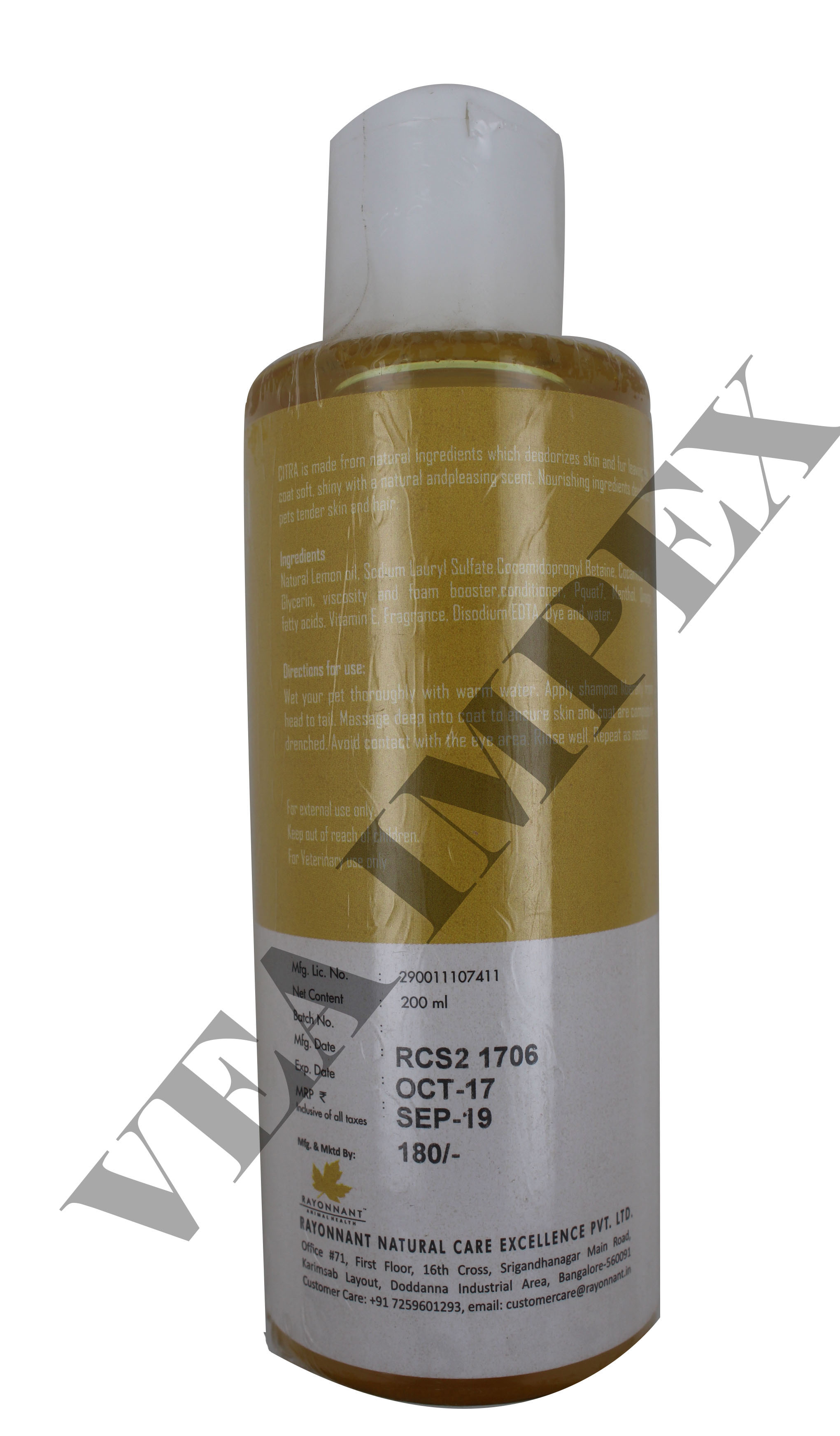 Citra Shampoo 200ml-general Ingredients: Chemicals