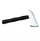 FireMan Axe - Steel & Fiberglass, 10-inch Curved Blade, 20-inch Overall Length, Lightweight 3.5 lbs