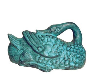 Green Beautiful Peacock Statue