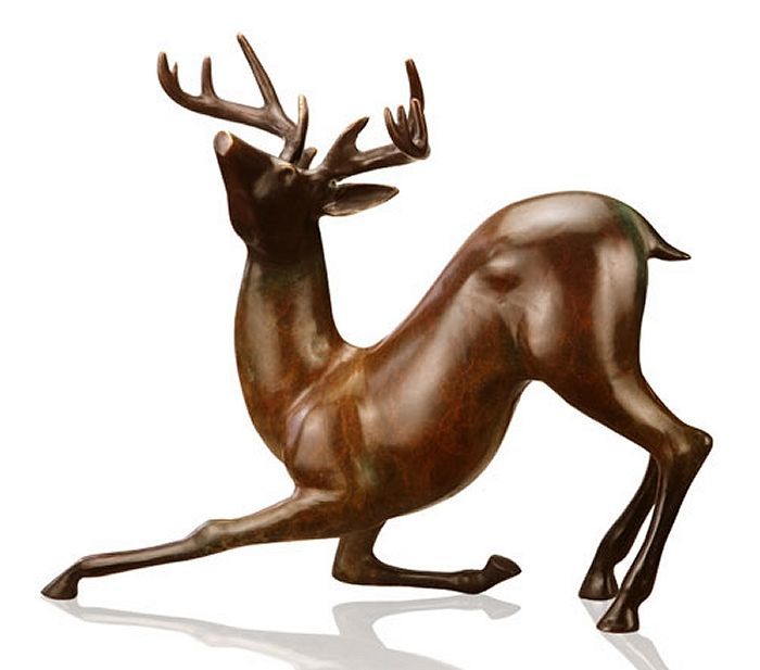 Uv Resistant Rearing Horse Statue In Black Aluminum With Antiqued Bronze