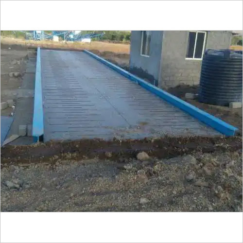Computerized Weighbridge - Color: Blue