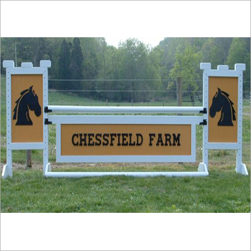 हॉर्स शो जंपिंग पोल