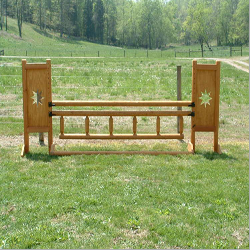 हॉर्स राइडिंग शाइनिंग स्टार जंप पोल