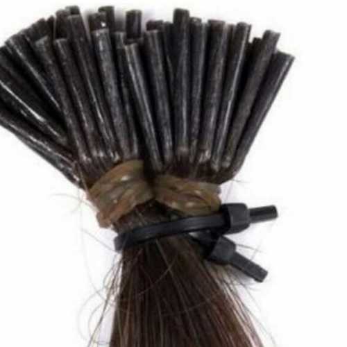 आई-टिप केराटिन मानव बाल बुनता है