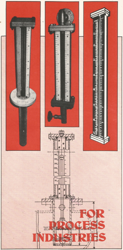 Top Mounted Heavy Duty Level Indicators - Application: Industrial