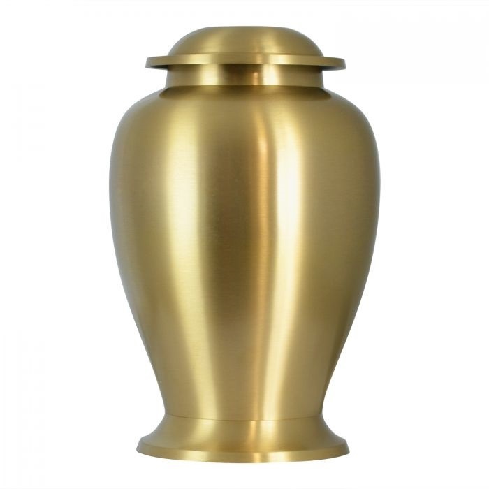 Red Heart Brass Urn - Metal, Customized Size, Red With Silver Finishing - Floating Hearts Of Love, Ideal For Home Decoration And Showcase Decor