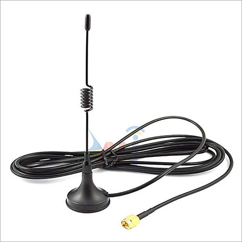 433MHZ 5DBI SMA प्लग कनेक्टर सीधे चुंबकीय के साथ