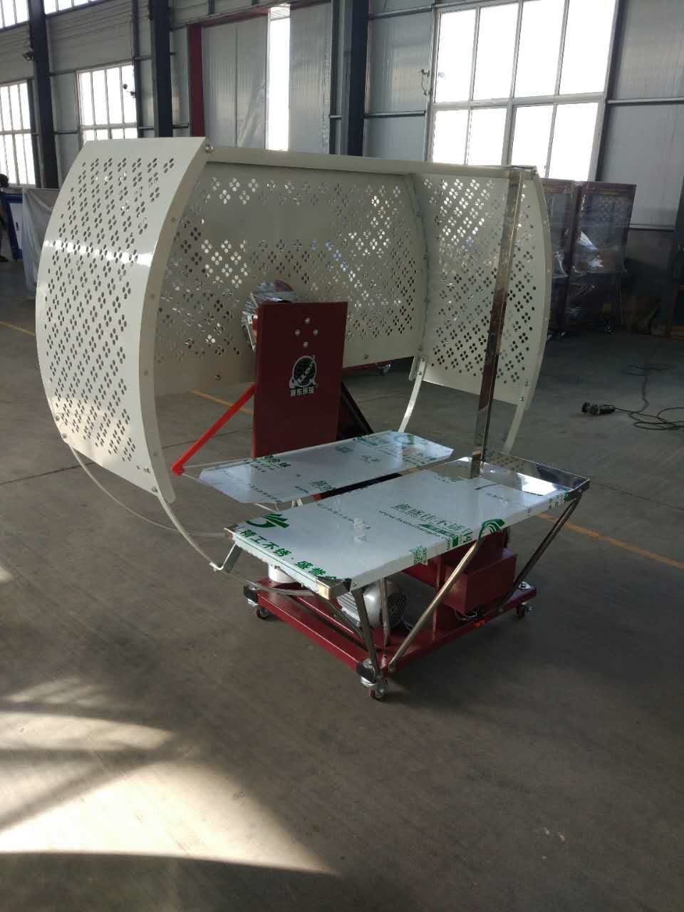 Corrugated Paper Box Pe Tying Wrapping Machine Electric Driven Semi Auto Grade Box Size: Customized