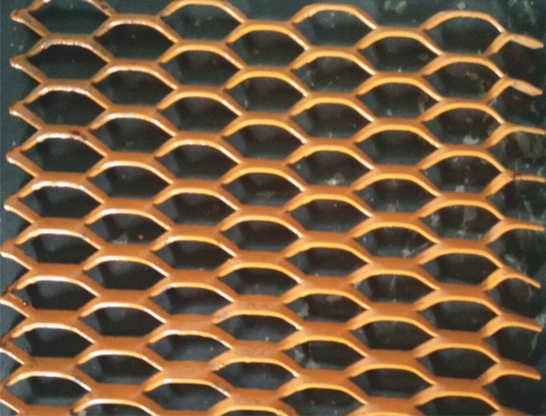 हेक्सागोन आकार के विस्तृत धातु