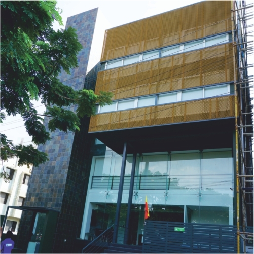 Durable Expanded Metal Architectural Facades