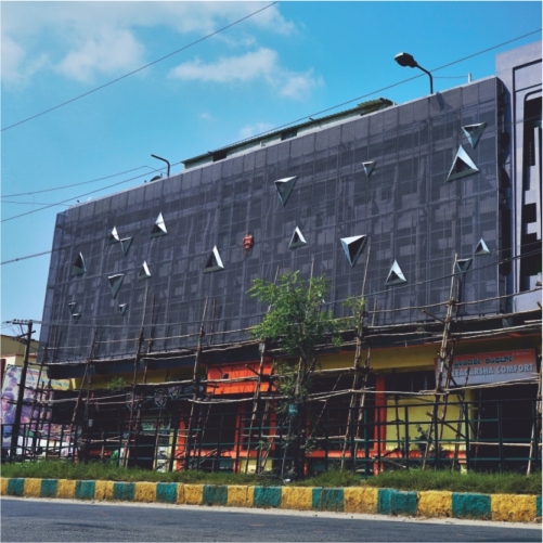 Durable Expanded Metal Architectural Facades