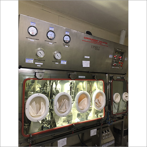 Silver Filtration And Drying Isolator