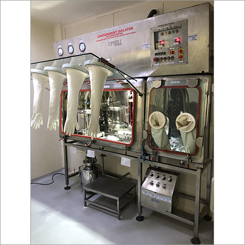 Silver Pharmaceutical Isolator