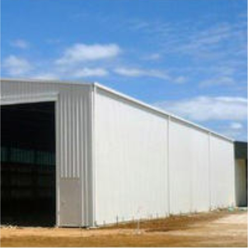 Factory Roofing Shed - Stainless Steel, 5-10 Meter Length, 3-4 Millimeter Thickness | Lightweight, Economical, Versatile For Industrial Applications