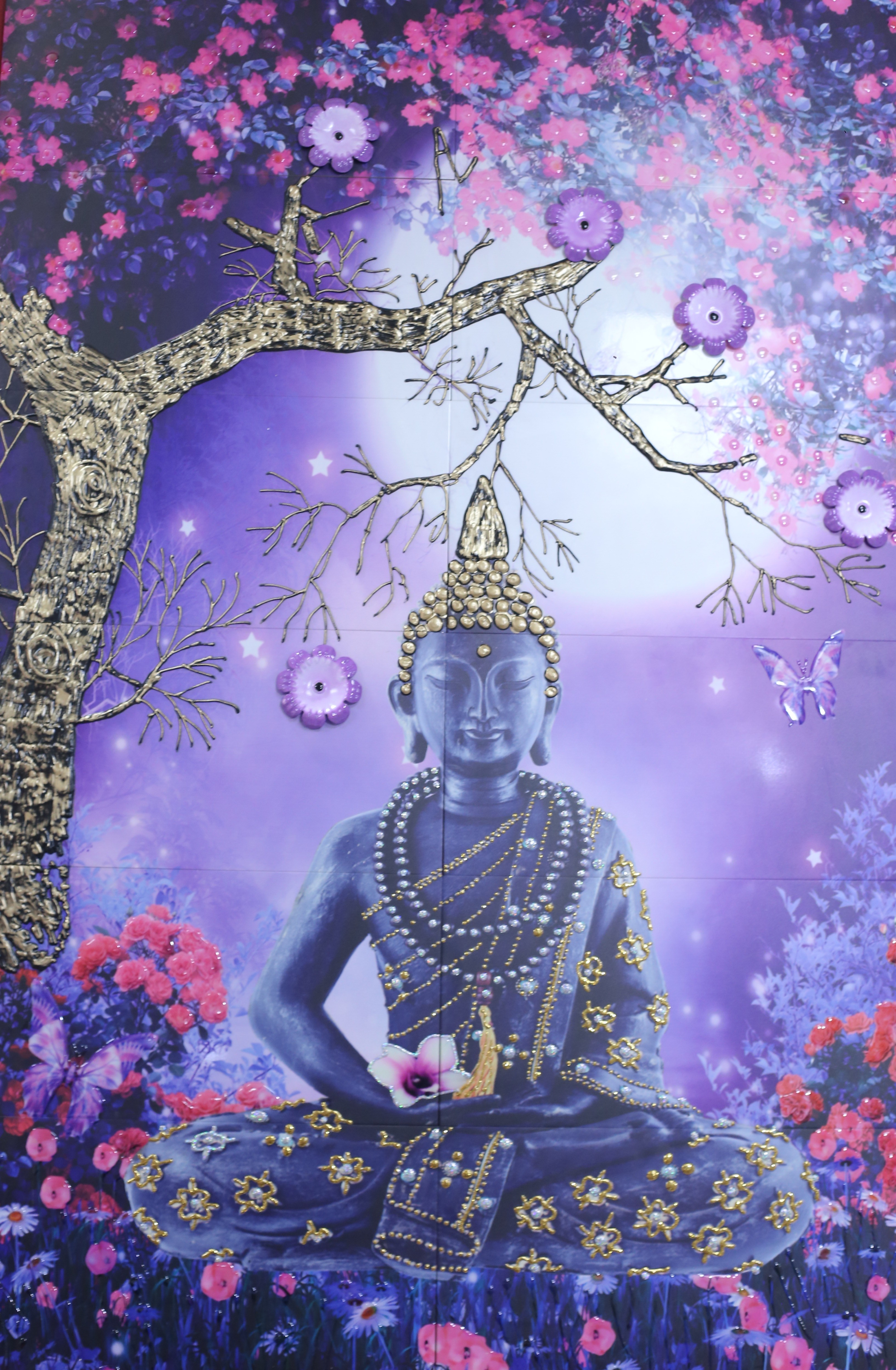 Ceramic Wall Tiles - 6 X 4 Feet Multi Color Uv Coated Print | Acid-resistant, Firebrick, Heat Insulation, Non-slip, Wear-resistant